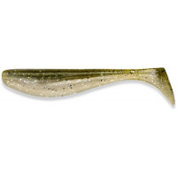 Силикон FishUp Wizzle Shad 2.0" (10шт) #202 - Green Pumpkin/Pearl