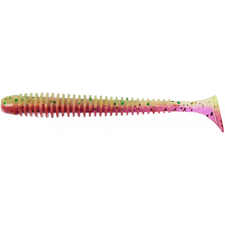 Силикон Keitech Swing Impact 2.5" 1шт EA#18 mystic lime chart
