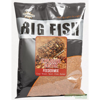 Підгодовування Dynamite Baits Big Fish Explosive Caster Feeder Mix 1.8kg