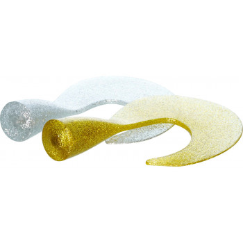 Хвіст Westin Swim Tail Curltail 9cm 8g Gold/Silver (2шт/уп)