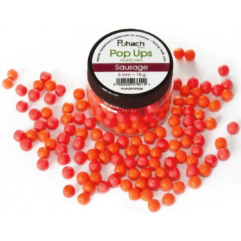Puhach Baits Pop Ups 6mm Multicolor - Sausage