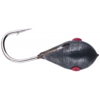 Мормышка Спортивная Точеный Вольфрам Черный 3.0mm 0.42g