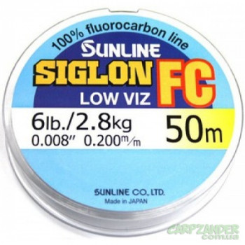 Флюорокарбон Sunline SIG-FC 50m 0.62mm 22.7kg поводковый