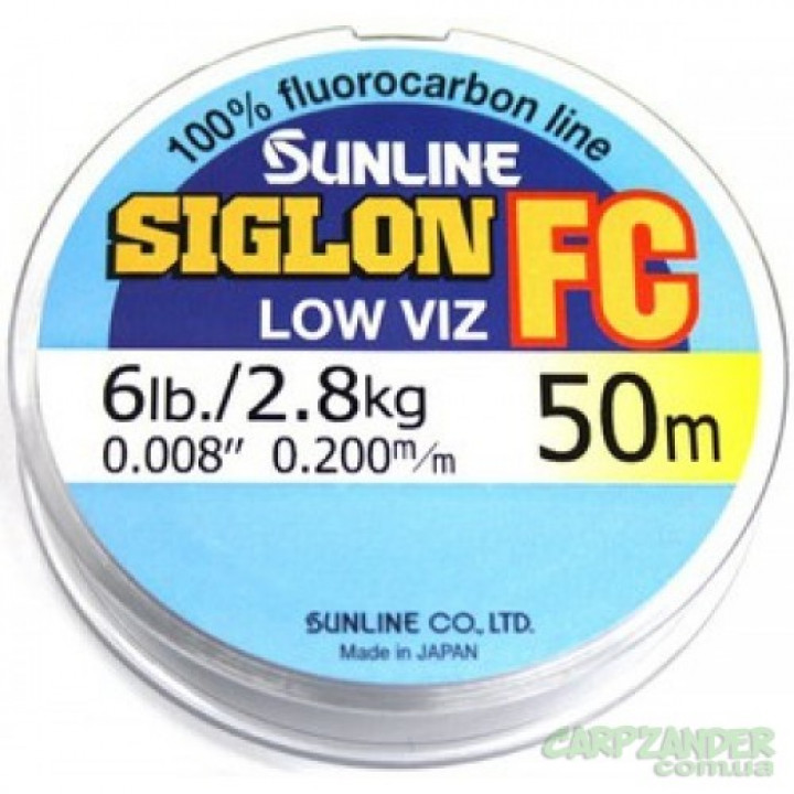 Флюорокарбон Sunline SIG-FC 50m 0.84mm 35kg поводковый