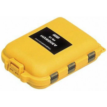 Коробка Meiho FB-10 Akiokun 97x65x30mm Yellow