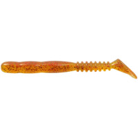 Силикон Reins Rockvibe Shad 3" 566 Motor Oil Red Flake (15шт/уп)