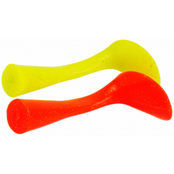 Хвіст Westin Swim Tail Paddletail 7.5cm 11g Fluo Orange/Fluo Yellow (2шт/уп)