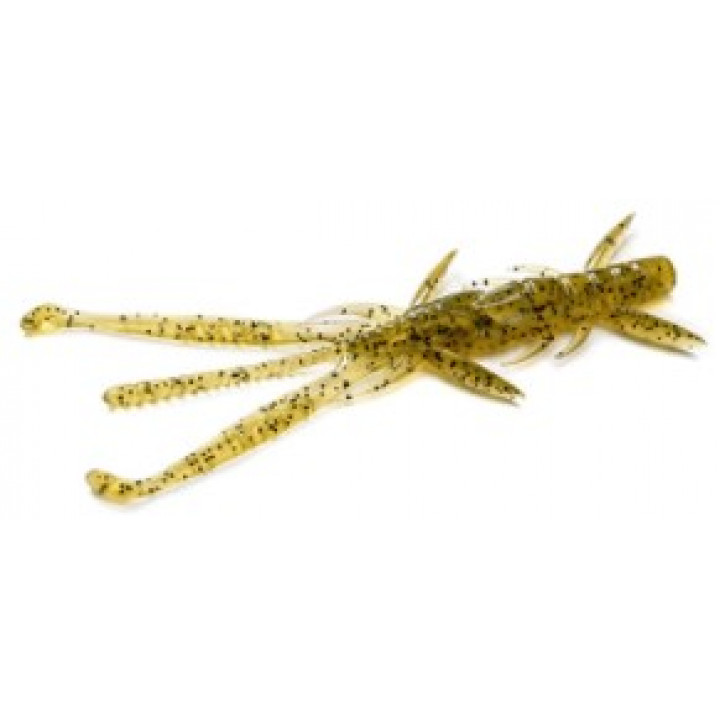 Силикон FishUp Shrimp 4.5" (7pcs.), #074 - Green Pumpkin Seed