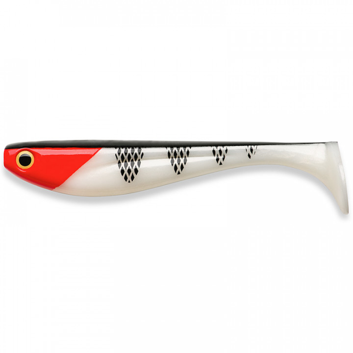 Силикон FishUp Wizzle Shad 7" (2шт) #357 - Red Head