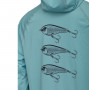 Футболка с длин. рук. капюшон Westin Bay UPF Hoodie Sea Breeze XL