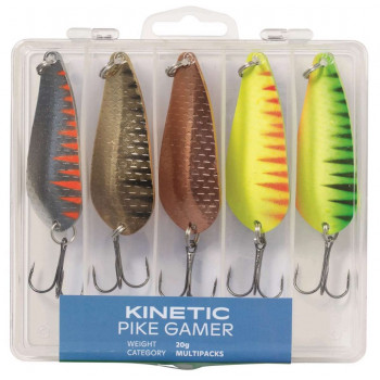 Набор Блесен Kinetic Pike Gamer 21g 5шт