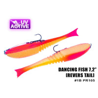 Поролоновая рыбка ПрофМонтаж Dancing Fish 7.2" (reverse tail) #105