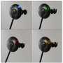 Комплект свингеров HIRISI 4шт с LED индикацией (Black)