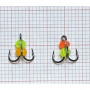 Тройник Gurza Roes Fish ST-36 № 4 BC MIX 1шт