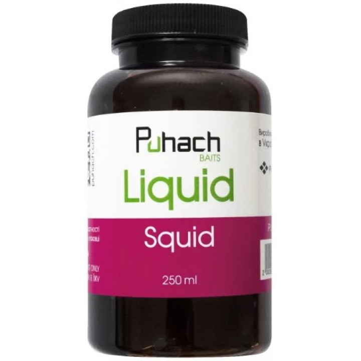 Ліквід Puhach Baits Liquid 250ml - Squid