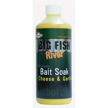 Ликвид Dynamite Baits Big Fish Bait Soak Cheese & Garlicl 500ml