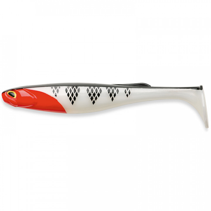 Силикон FishUp RAM Shad 8" (1шт) #357 - Red Head