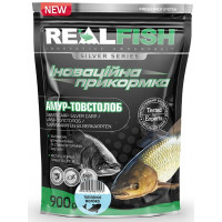 Підгодовування Real Fish Амур-Товстолоб 900g Кріп