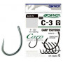Крючок Owner C-3 Carp Tsuyoshi №2 кільце Black Crome 5шт