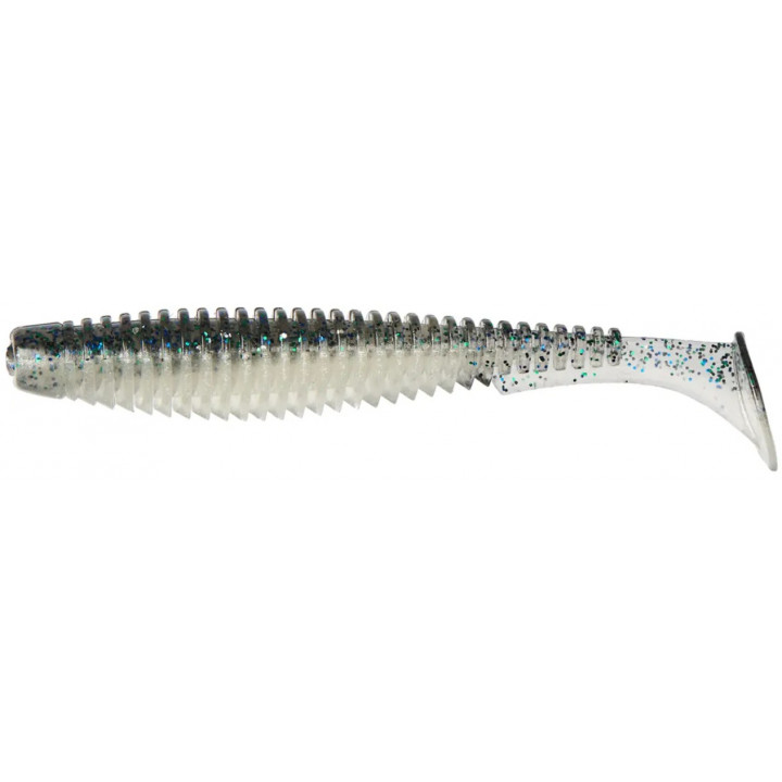 Силикон FishUp U-Shad 3.5" (8шт) #201 - Bluegill Pearl