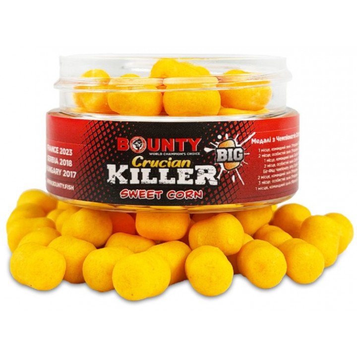 Насадка Вбивця карася Bounty Big 8/10mm Sweet Corn (солодка кукурудза)