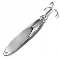 Кастмастер вольфрамовый VIVERRA ASP 10.5g spoon #8 Treble Hook SIL