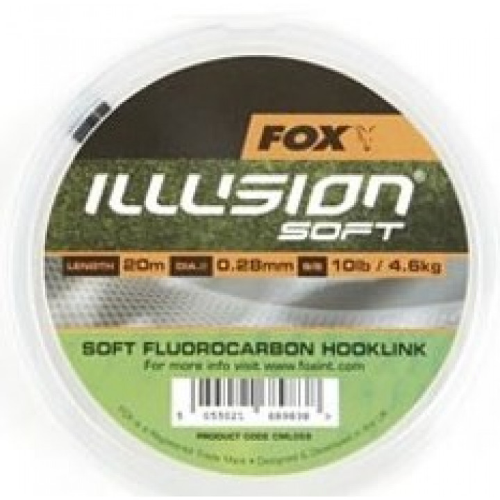 FOX Леска флюорокарбон Soft Illusion 0.35 20 1 (6.82кг)
