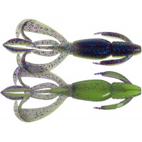 Силикон Keitech Crazy Flapper 4.4" PAL#06 Violet Lime Berry 1шт
