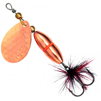 Блесна Kinetic Fizz 7g Copper/Red Ribbon
