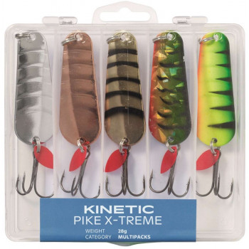 Набор Блесен Kinetic Pike X-Treme 20g 5шт