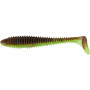 Силикон Keitech Swing Impact Fat 3.3" #401 Green Pumpkin/Chartreuse 1шт
