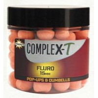 Бойлы Dynamite Baits Fluro Pop-Ups & Dumbells CompleX-T 15mm