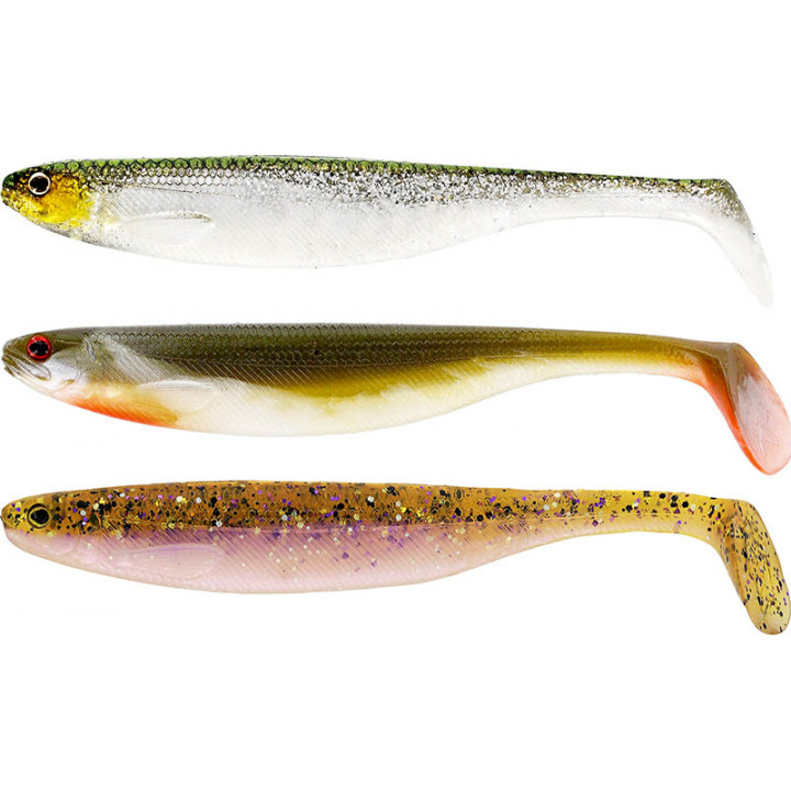 Силикон Westin ShadTeez Slim 10cm 6g Clear Water Mix 19 (3шт/уп)