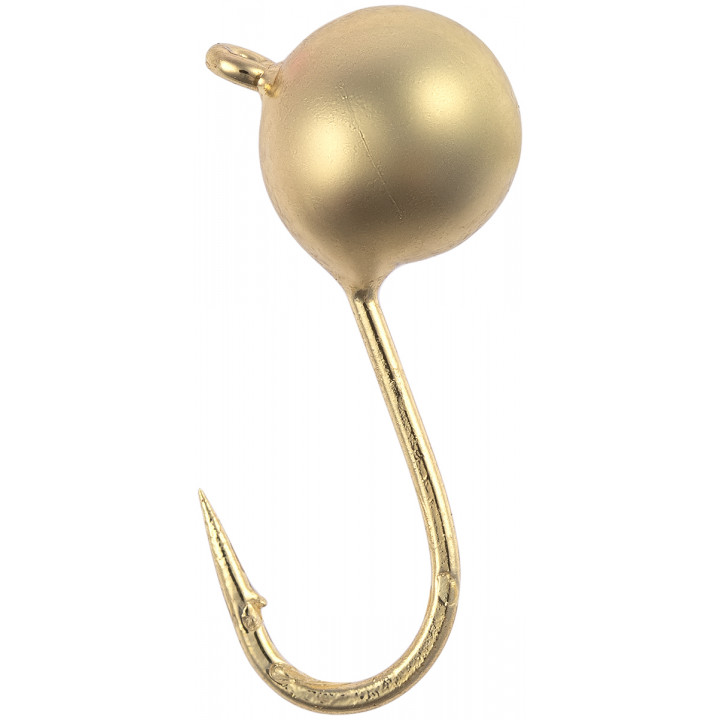 Мормышка вольфрамовая Viking Fishing Round 0.19g 2.5mm Gold (1шт)