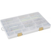 Коробка Westin W3 Tackle Box 35.5x22.5x3.5cm Grey/Clear