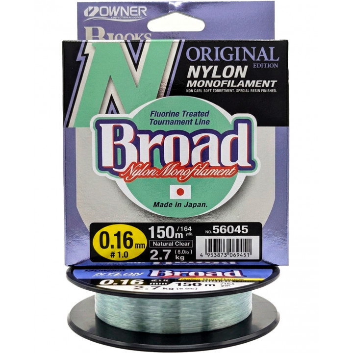 Волосінь Owner Broad 150m 0.22mm