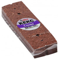 Кекс прикормка прессованная пиленая Слива (4шт/уп)