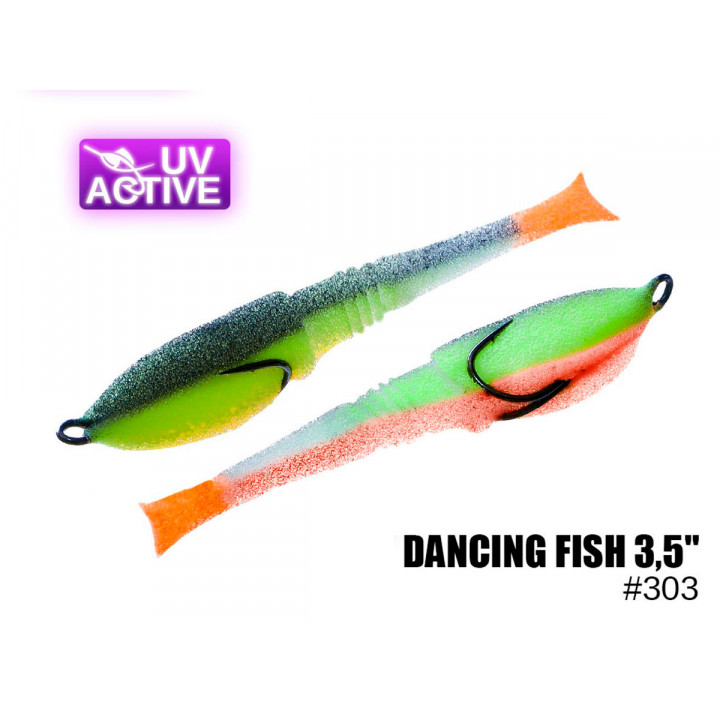 Поролоновая приманка ПрофМонтаж Dancing Fish 3.5" #303