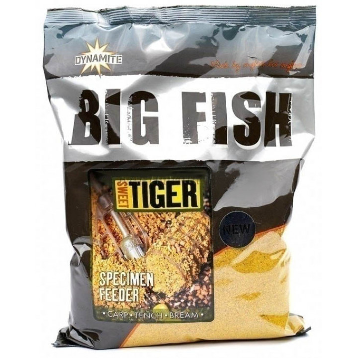 Прикормка Dynamite Baits Sweet Tiger Specimen Feeder Groundbait 1.8kg