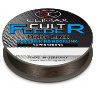 Поводочный материал Climax CULT Feeder Droplink 0.24mm11.8kg 10m Dark Grey
