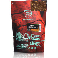 Прикормка INTERKRILL Premium Карась-Конопля-Анис 1kg