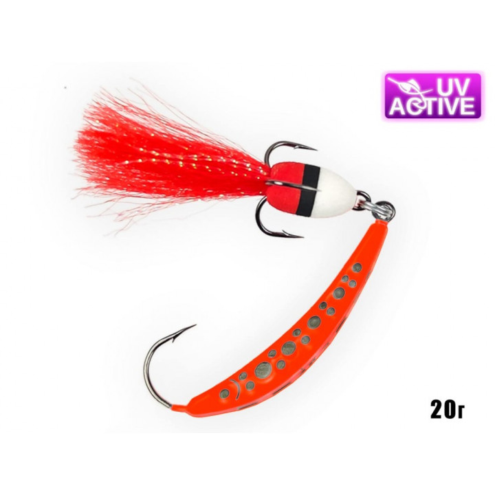 Блесна ProfMontazh "Лижа" 20g Red