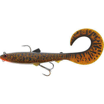 Силикон Westin BullTeez Curltail R 'N R 21cm 73g Motoroil Burbot (1шт/уп)