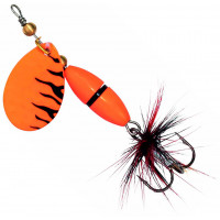 Блесна Kinetic Fizz 5g Orange/Black Ribbon