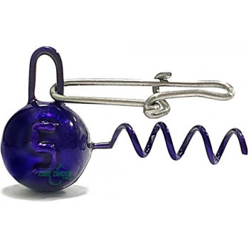 Груз Днепр-Свинец "Штопор" фиолетовый 23g