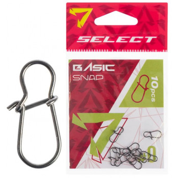 Застежка Select Basic Snap #0 0.45mm 10.5mm 9kg 10шт