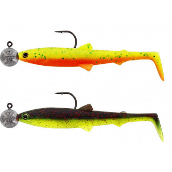 Силикон Westin BullTeez R 'N R  12.5cm 10g #6/0 Dark Water Mix 6 (2шт/уп)