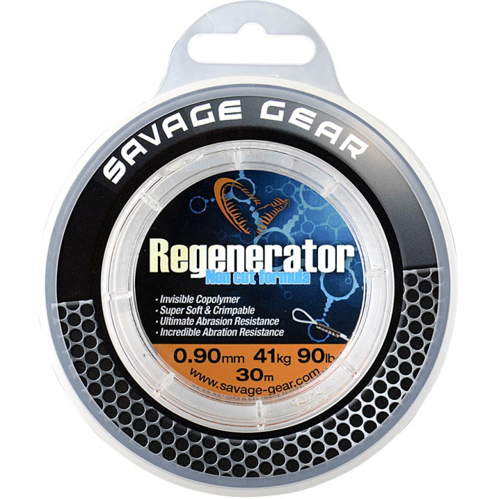 Поводковий матеріал Savage Gear Regenerator Mono 30m 0.40mm 22lb/10kg Clear 54838