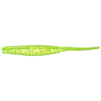 Силикон Gambler Trout Treat 4" Chartreuse Silver 1шт