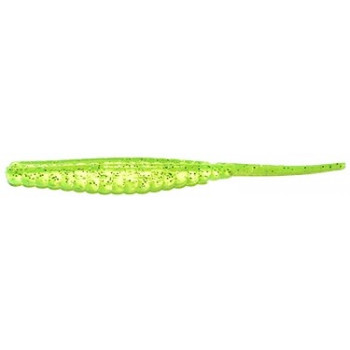 Силикон Gambler Trout Treat 4" Chartreuse Silver 1шт